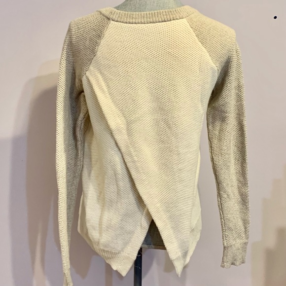 Madewell Province Crossback Waffle Knit Sweater - Picture 4 of 6